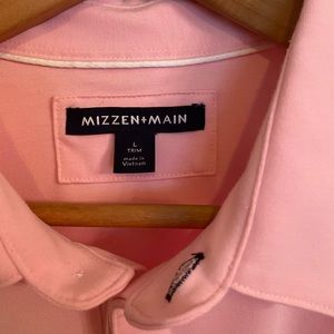 Mizzen+Main “drirelease” performance polo Trim - Large